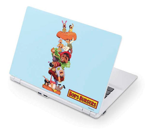 Bobs Burgers Stacked Acer Chromebook Skin